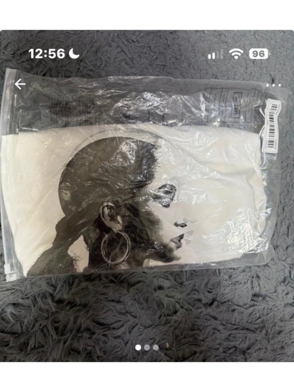 Unbranded Womens Sade Portrait Graphic Tee White Black Large US 12-14 T Shirt